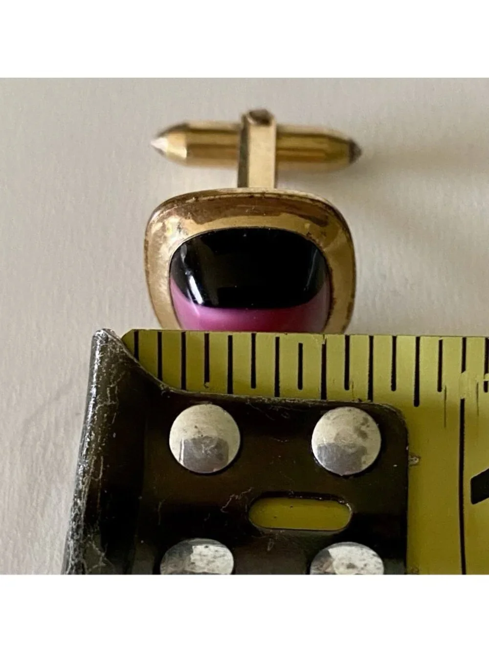 Vintage Correct Quality Mid Century Moonglow Cufflinks